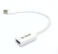 Dr. Bott mini DisplayPort to HDMI Adapter Pro, Ultra HD, white