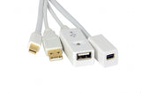 Dr. Bott Mini DisplayPort Extension Pro v2<br/>3 m extension cable set with USB